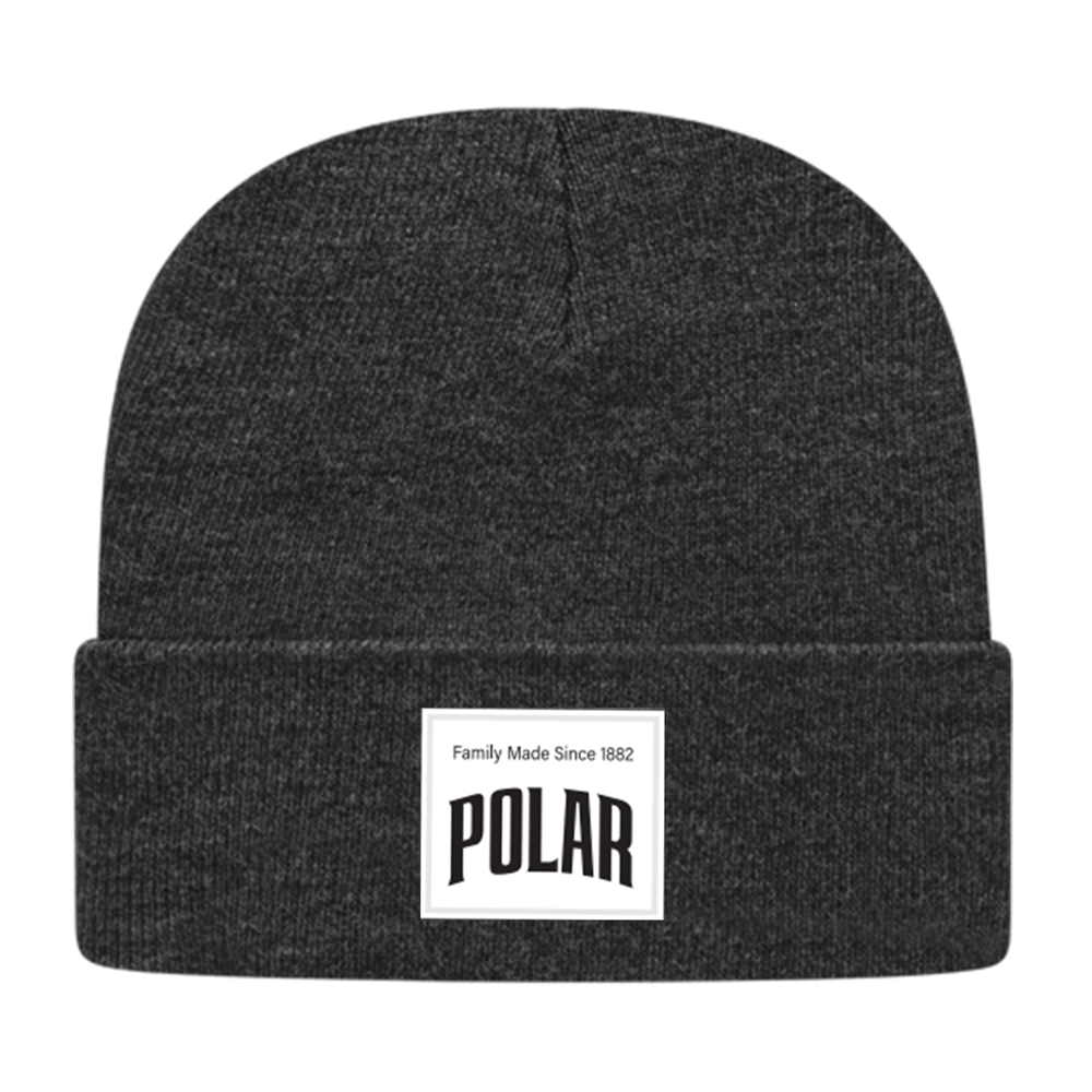 Polar Black Knit Beanie
