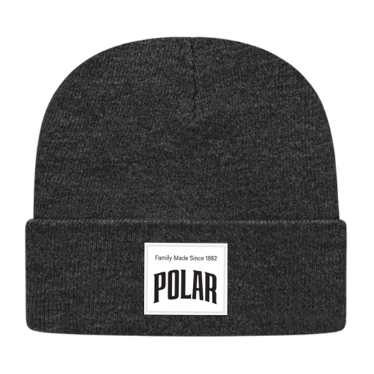 Polar Black Knit Beanie